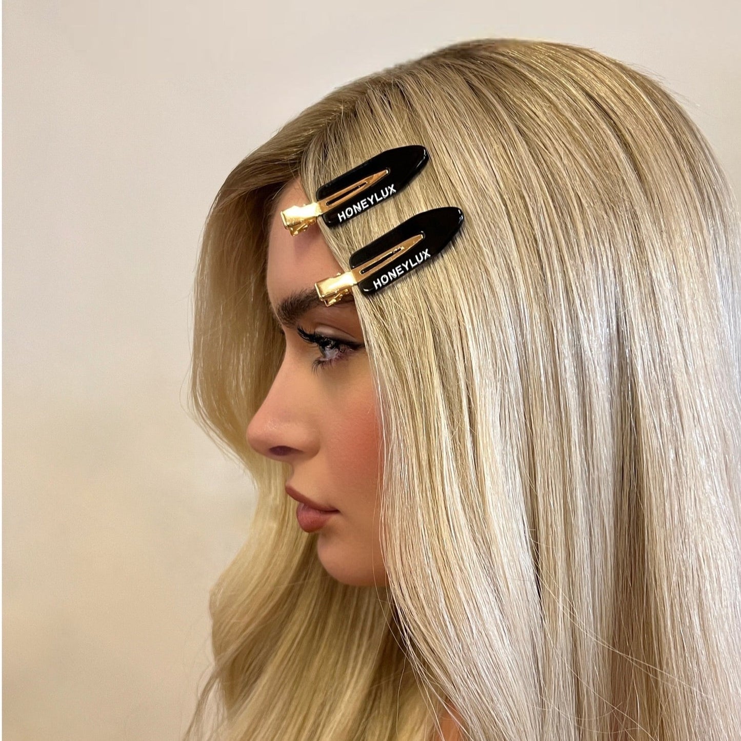 Ecofriendly No-Crease Hair Clips - Black