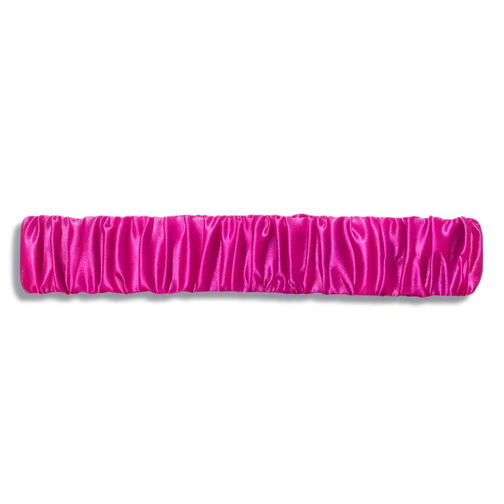 Vanity Organic Silk Headband - Fuchsia