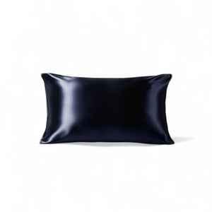 Queen Organic Silk Pillowcase - Black