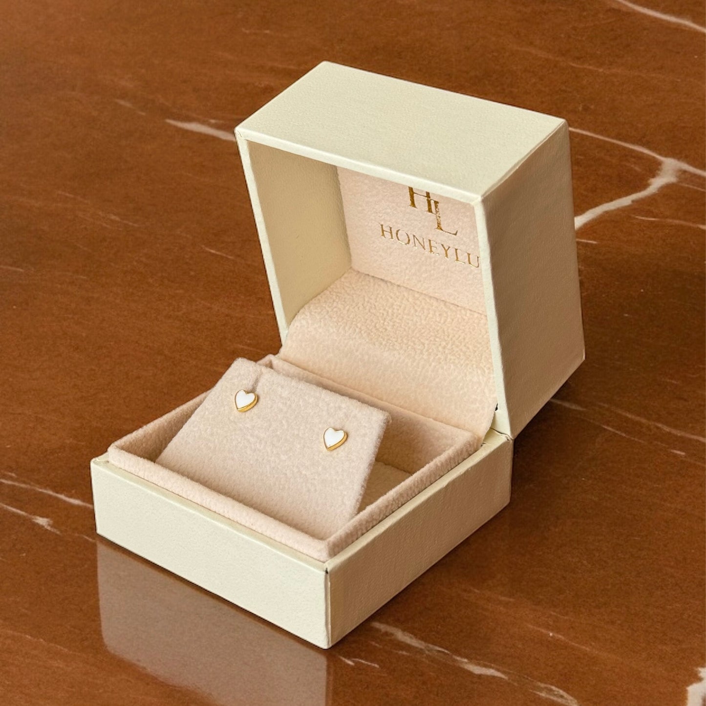 Mini Heart Studs