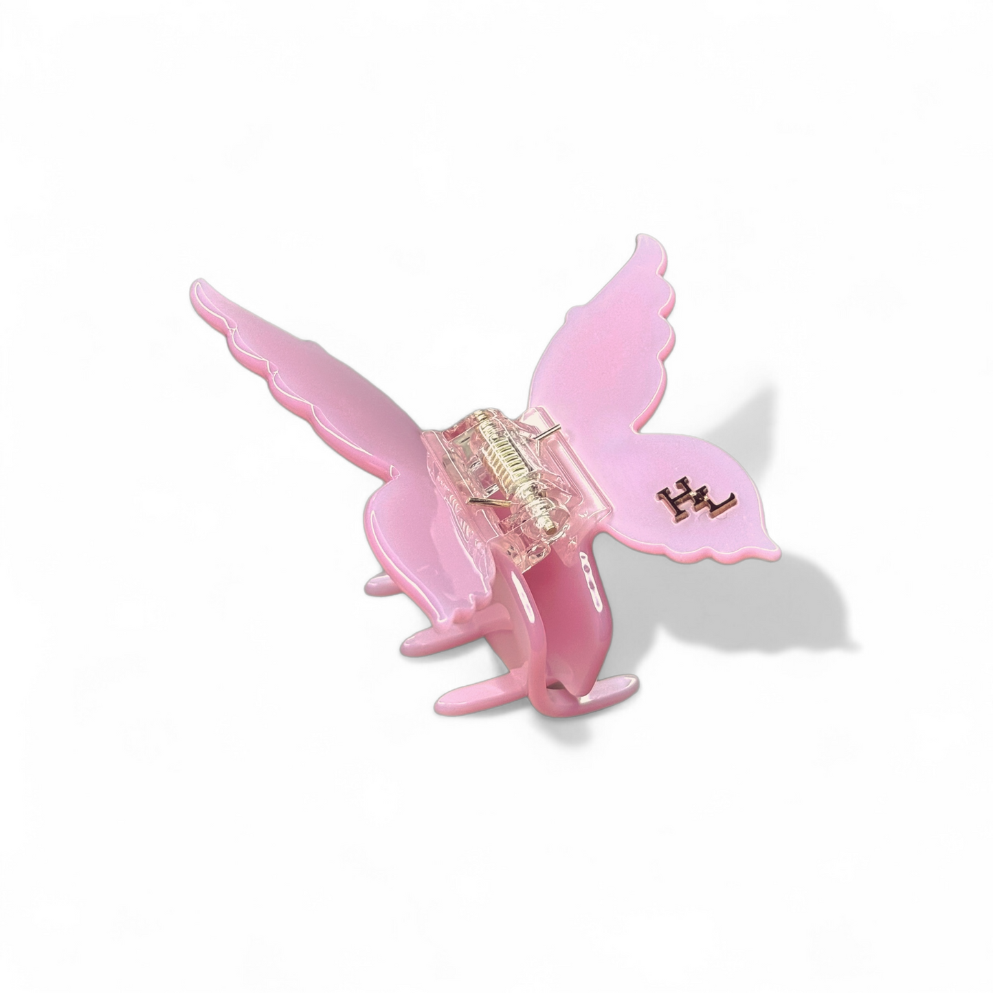 Ecofriendly Acetate Butterfly Claw - Blush