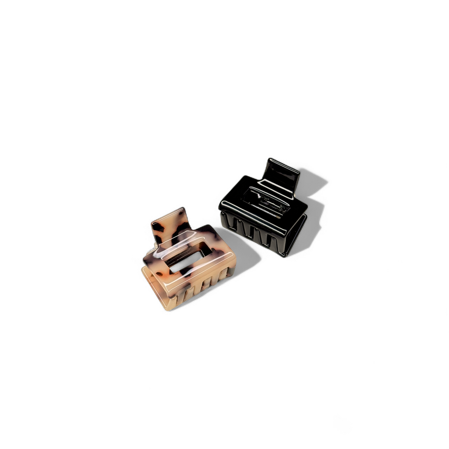 Ecofriendly Acetate Mini Square Claw - Classic Set