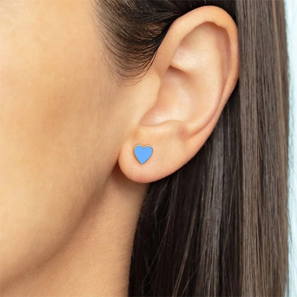 Mini Heart Studs