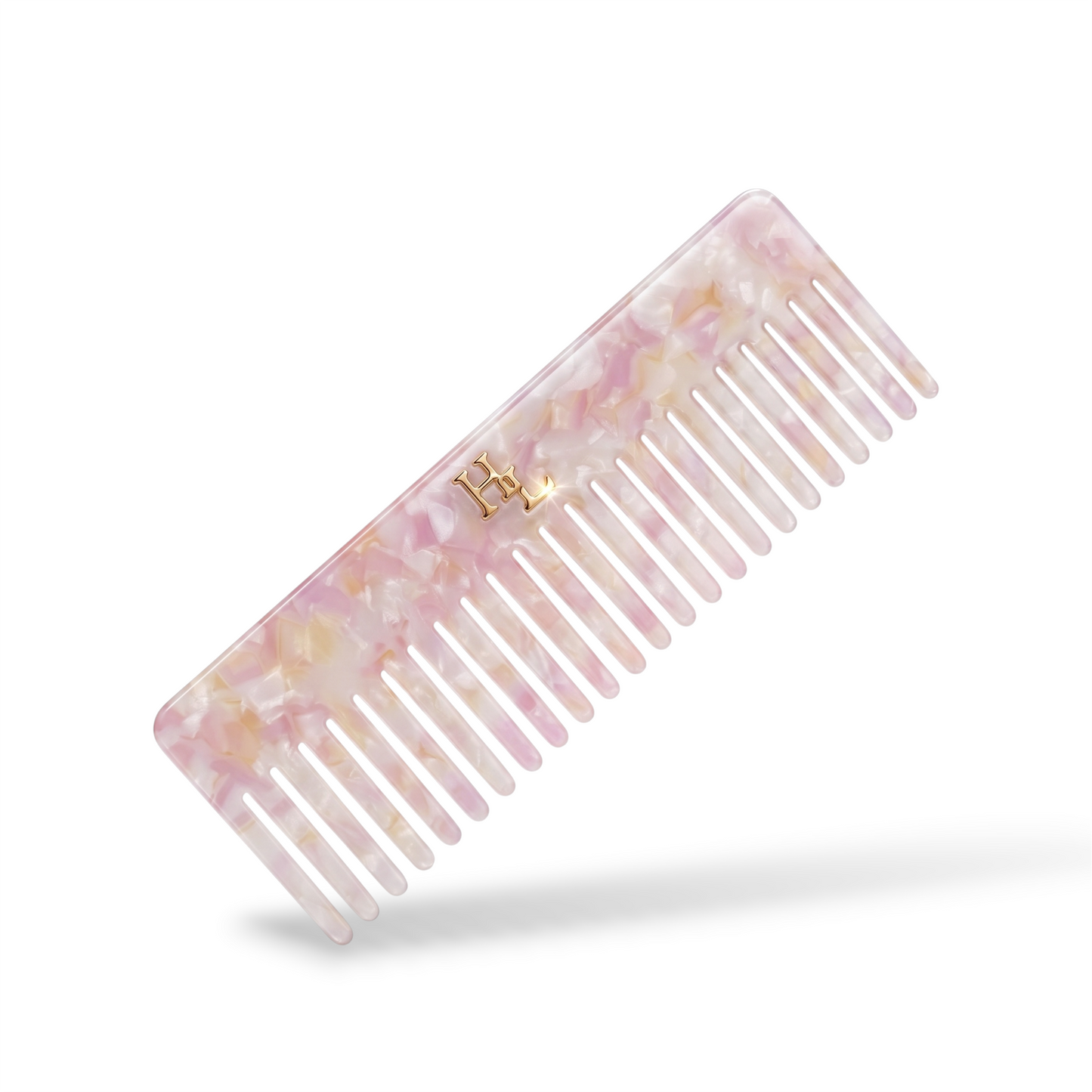 Acetate Detangling Comb - Sweetheart