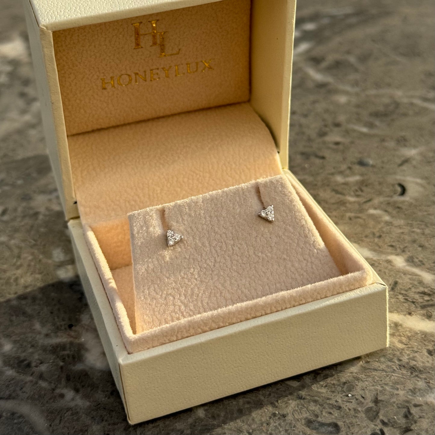 Mini Trio Stone Studs