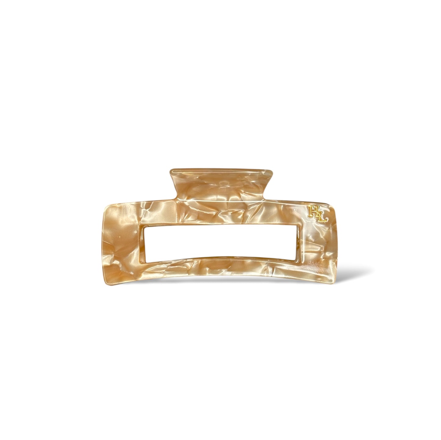 Ecofriendly Acetate Large Claw - Golden Hour
