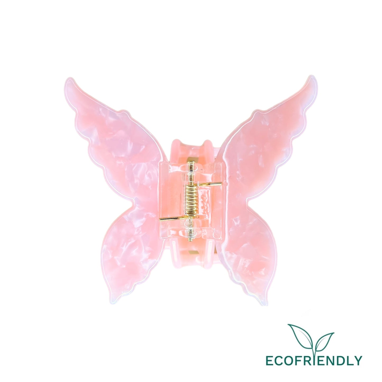 Ecofriendly Acetate Butterfly Claw - Sugar Pink