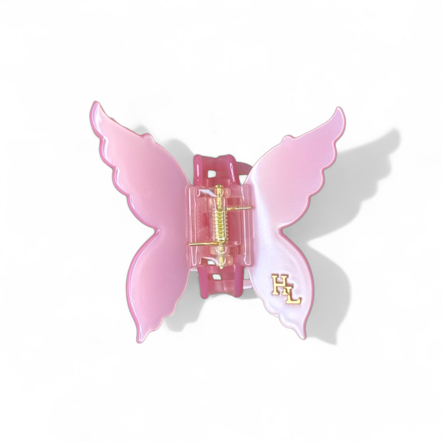 Ecofriendly Acetate Butterfly Claw - Blush