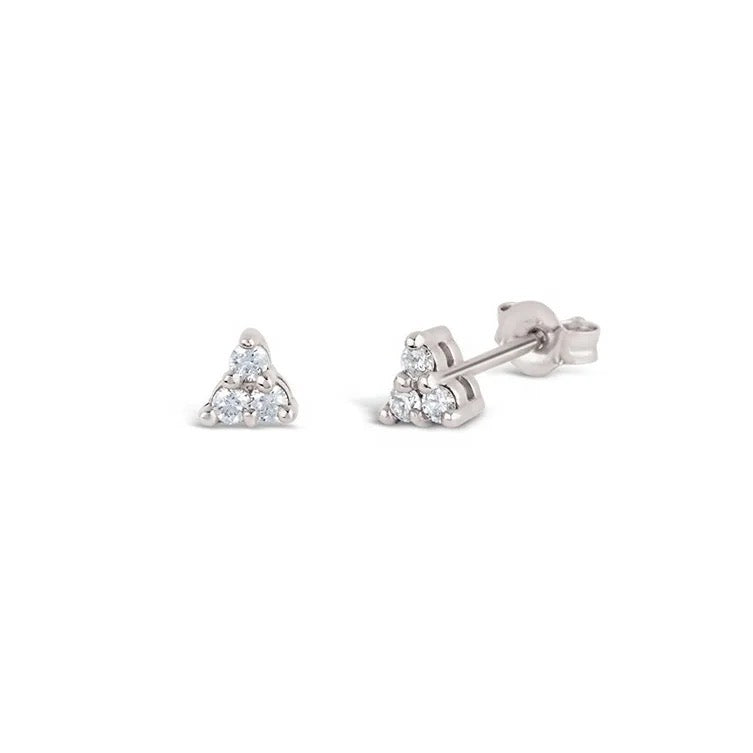 Mini Trio Stone Studs