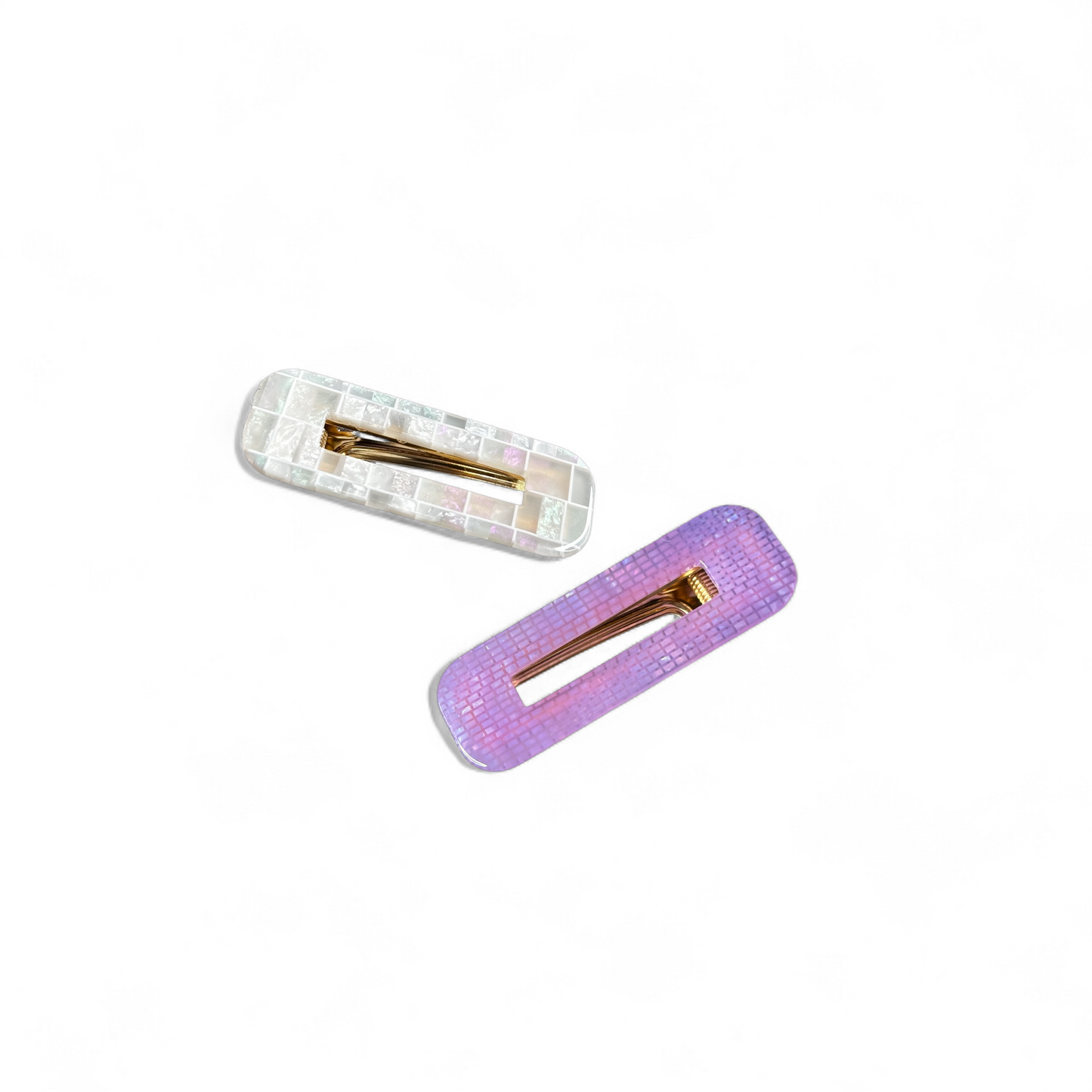 Duo Barrette Set - Lilac