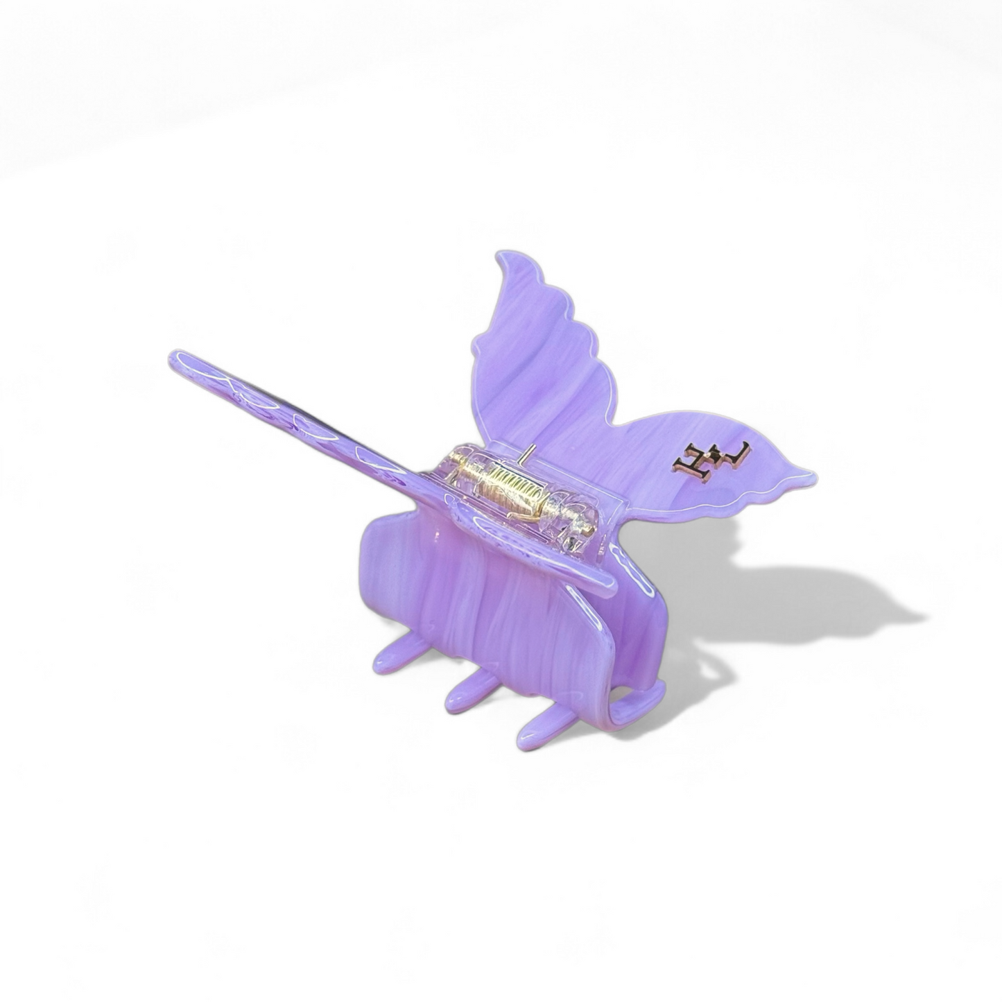 Ecofriendly Acetate Butterfly Claw - Lavander