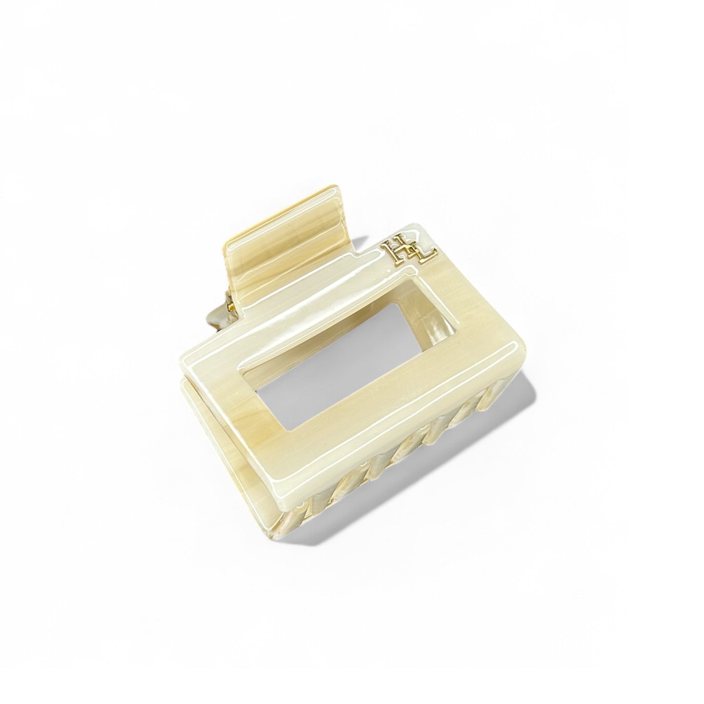 Ecofriendly Acetate Midi Clip - Sand