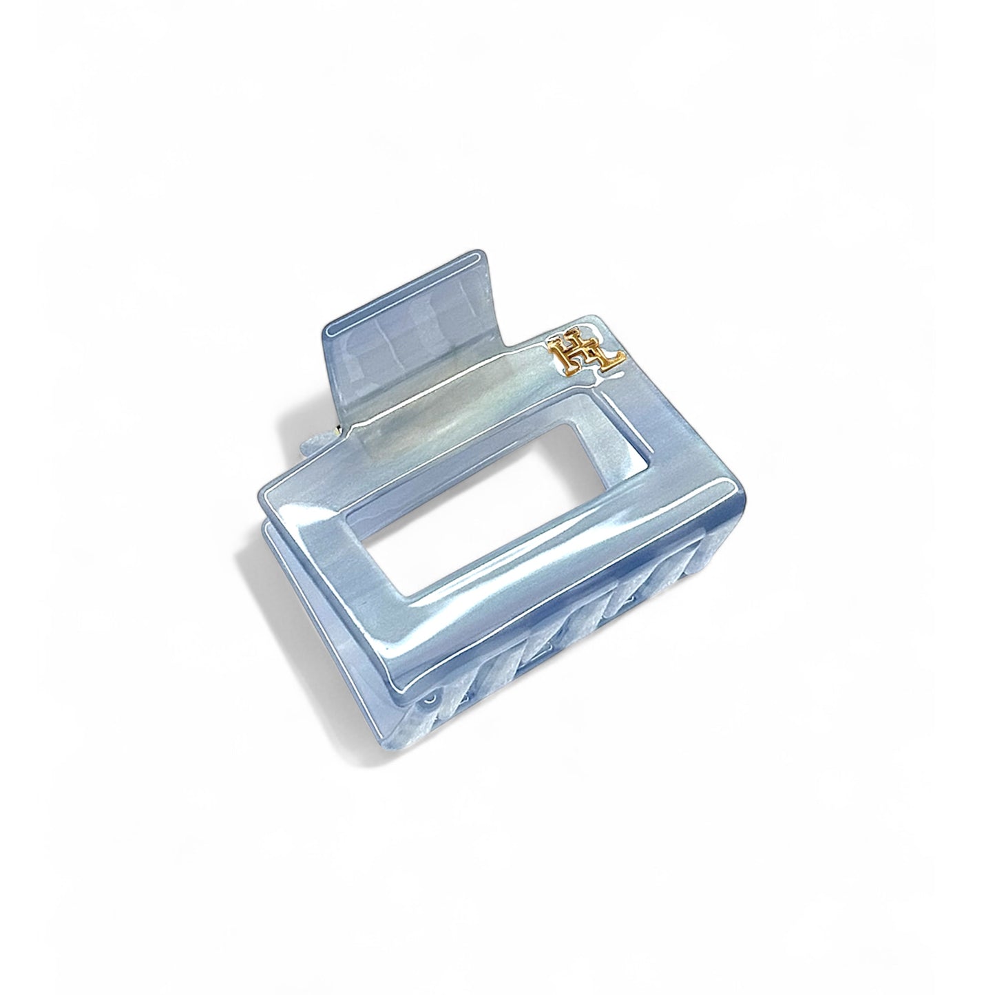Ecofriendly Acetate Midi Clip - Periwinkle