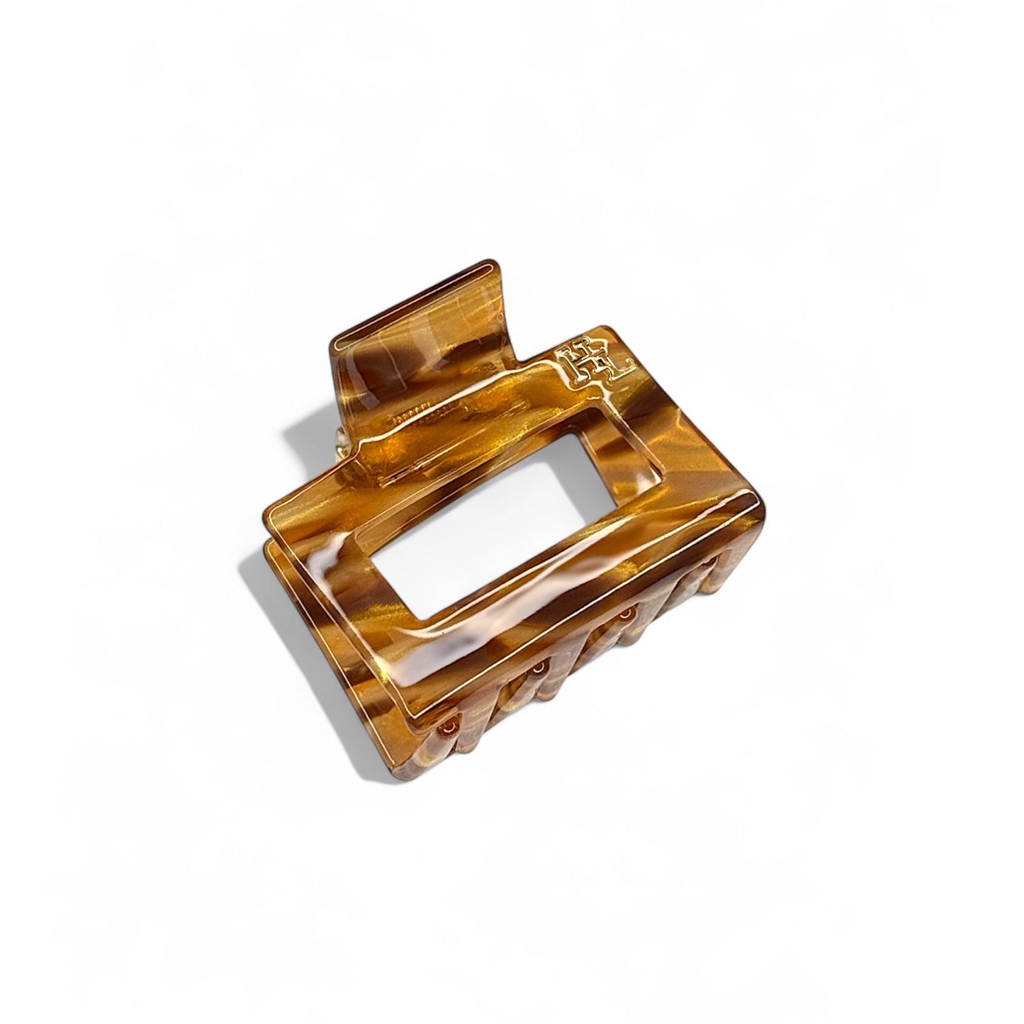 Ecofriendly Acetate Midi Clip - Hazel Honey