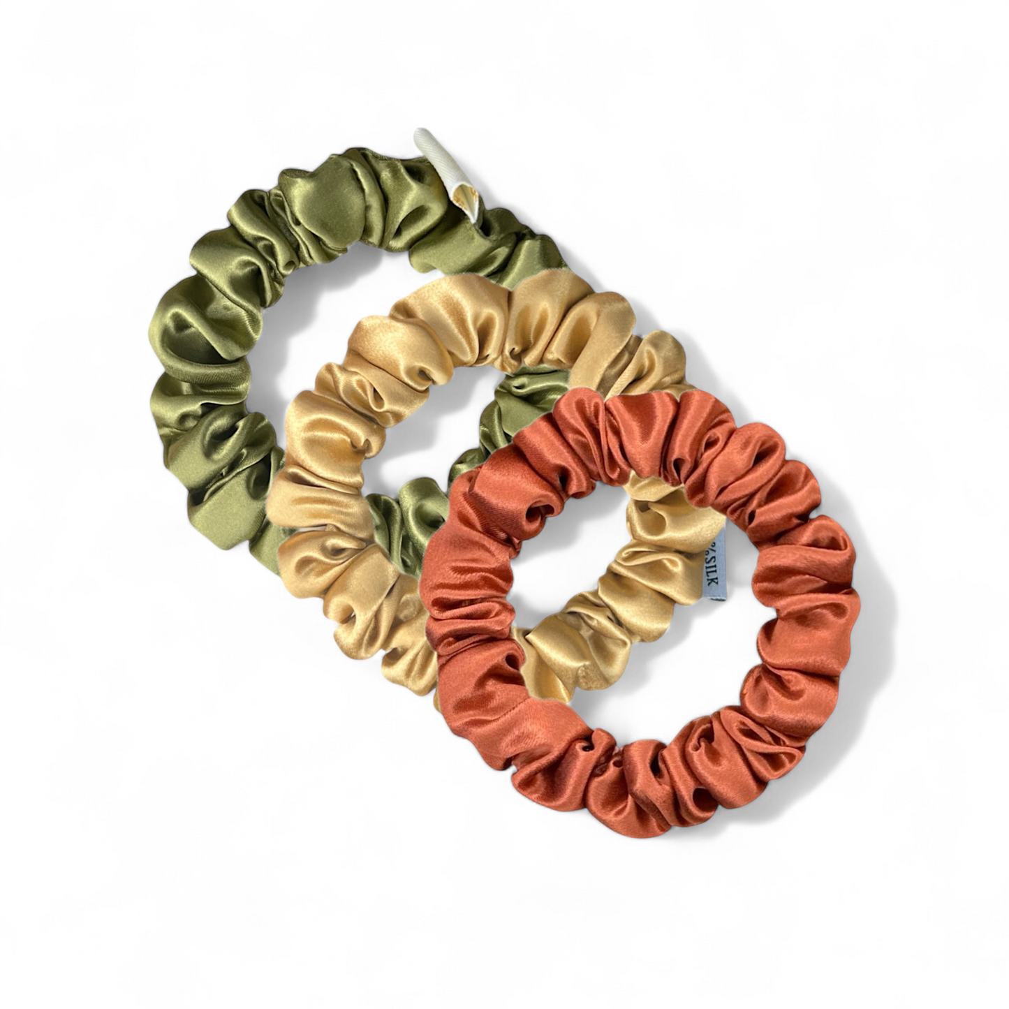 Silk Mini Scrunchie Set - Fall pack