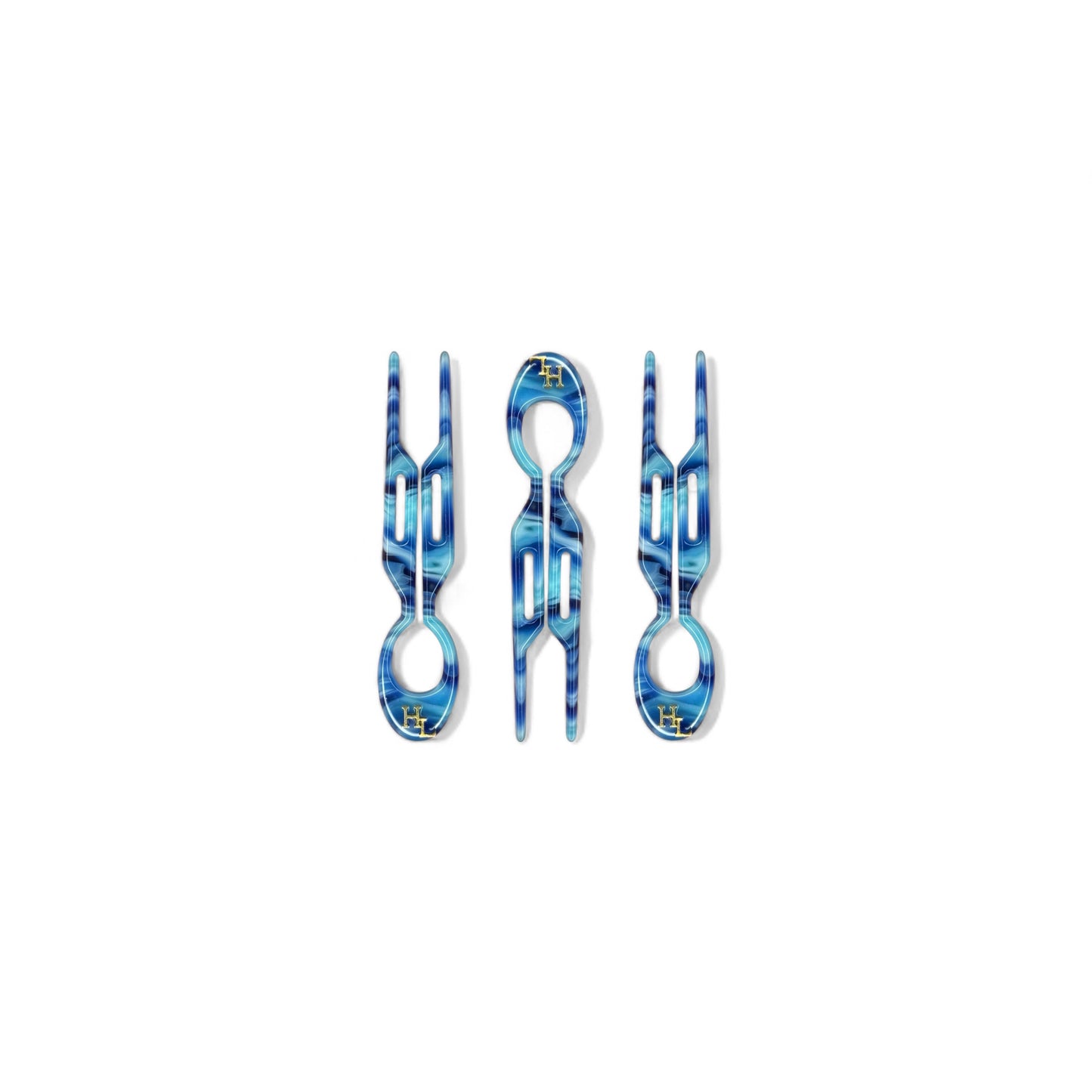 Acetate Hair Pin Pack - Ocean