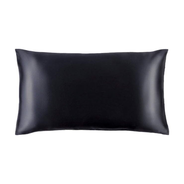 King Organic Silk Pillowcase - Black