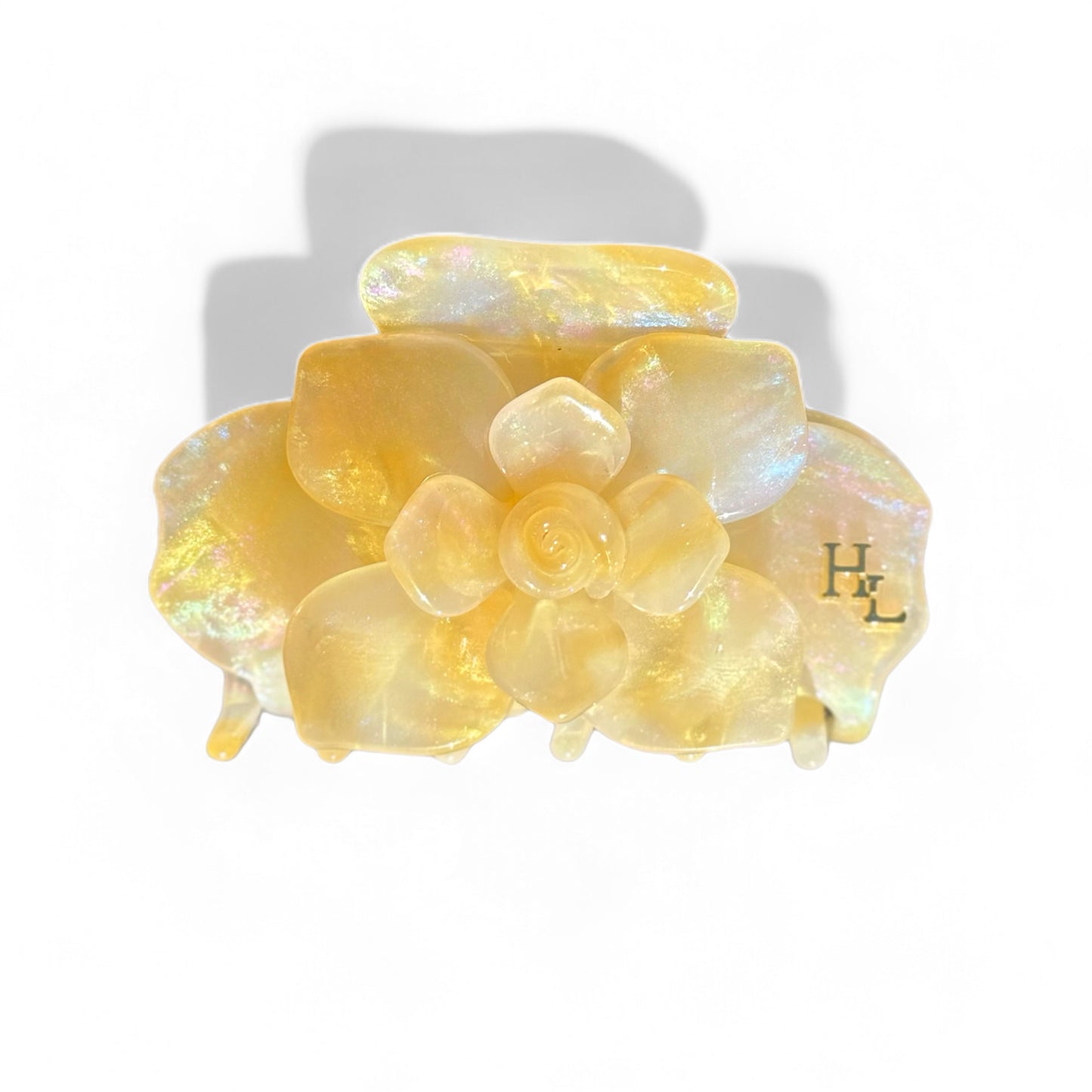Acetate Magnolia Claw - Liquid Gold