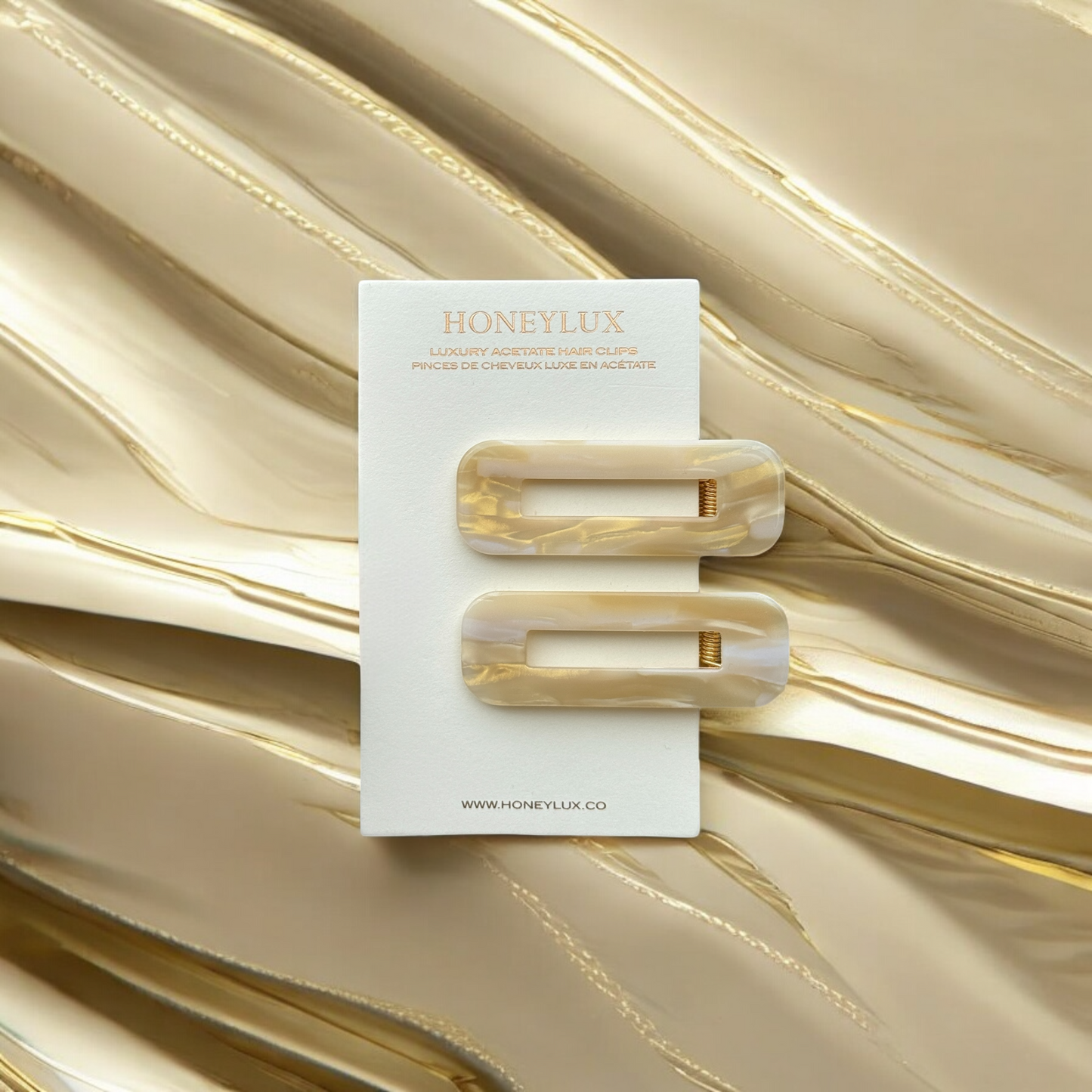 Duo Barrette Set - Blonde