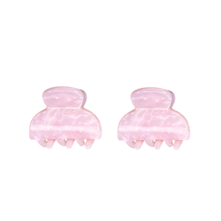 Ecofriendly Acetate 2 Pack Mini Claws - Pink Candy