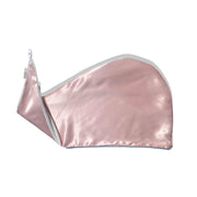 Reversible Silk Hair Wrap - Pink