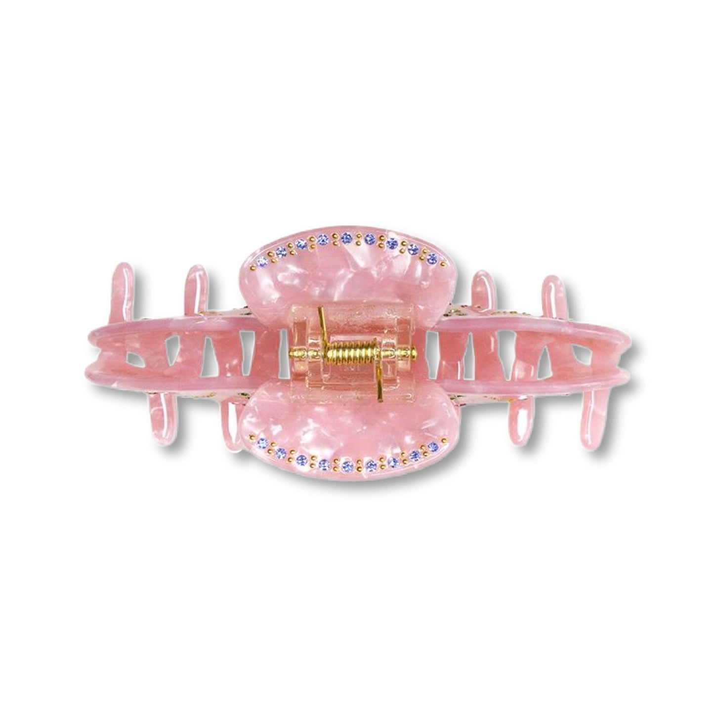 Ecofriendly Acetate Glam Claw - Girly Pink
