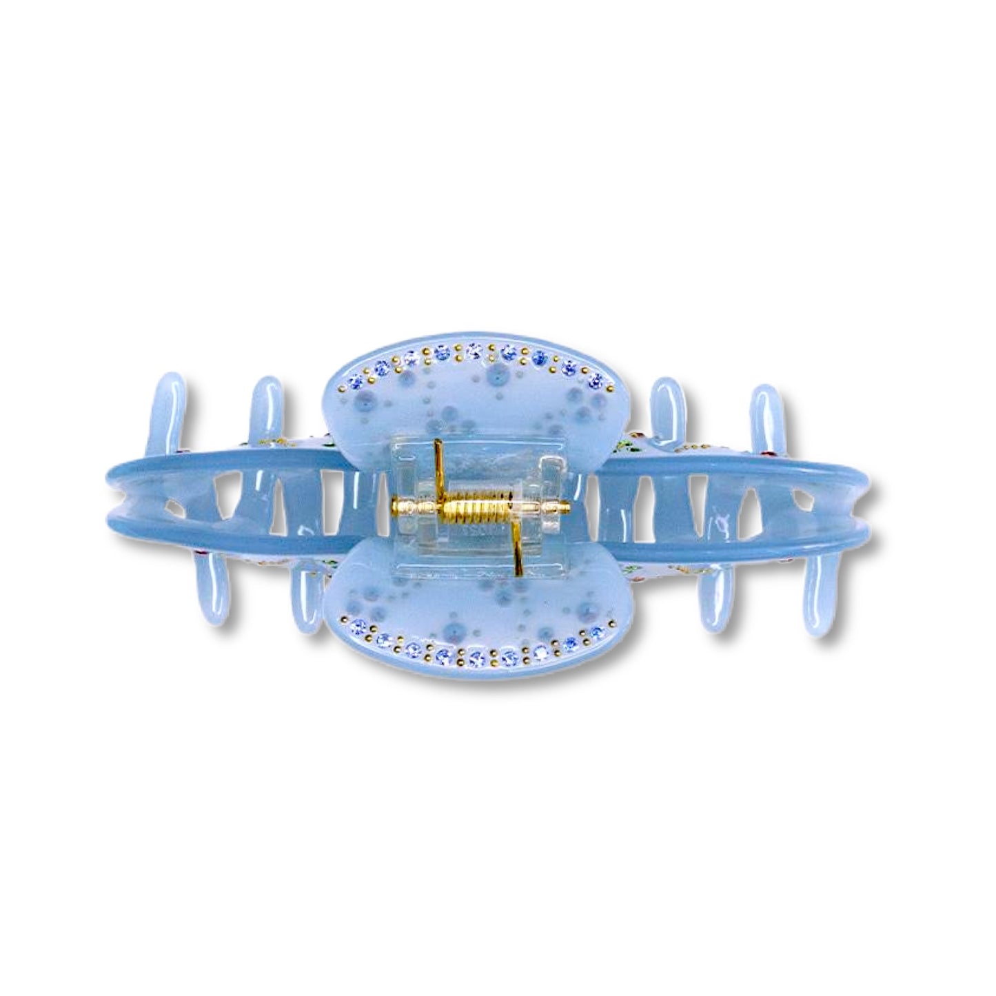 Ecofriendly Acetate Glam Claw - Sunset Blue