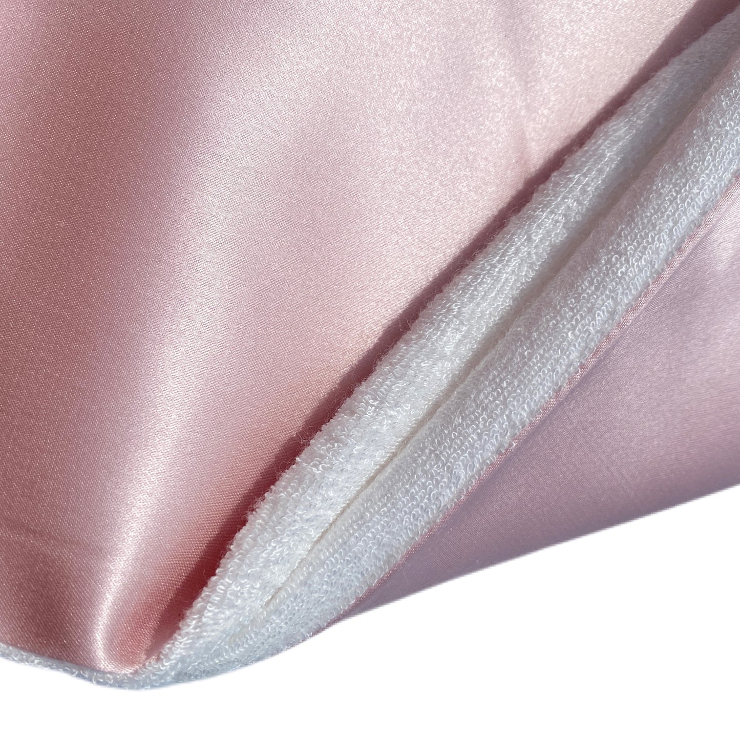 Reversilble Silk & Bamboo Towel Wrap - Pink