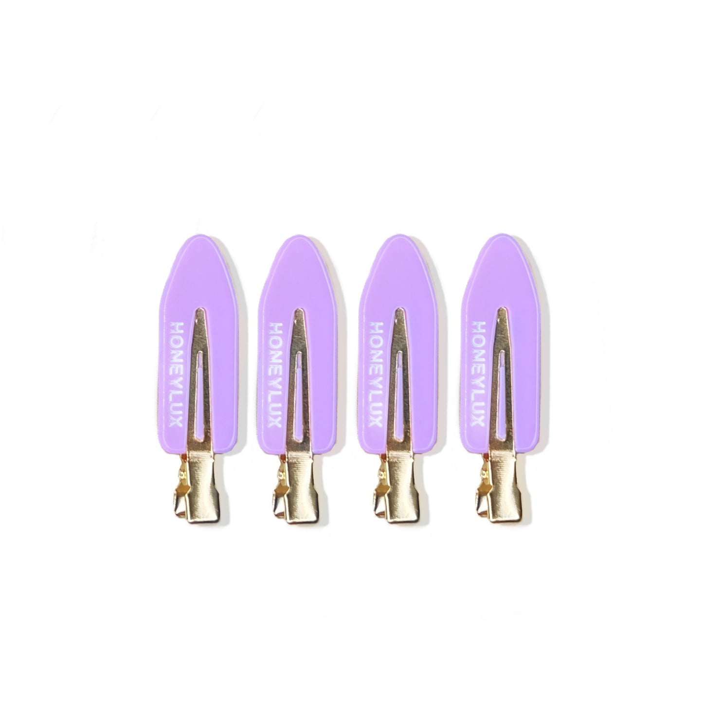 Ecofriendly No-Crease Hair Clips - Lavander