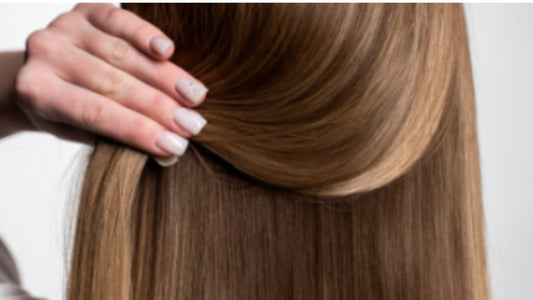 An image of keratin treated hair.