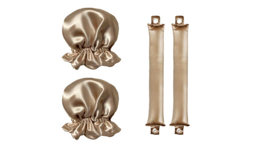 A heatless curling set available at HoneyLux