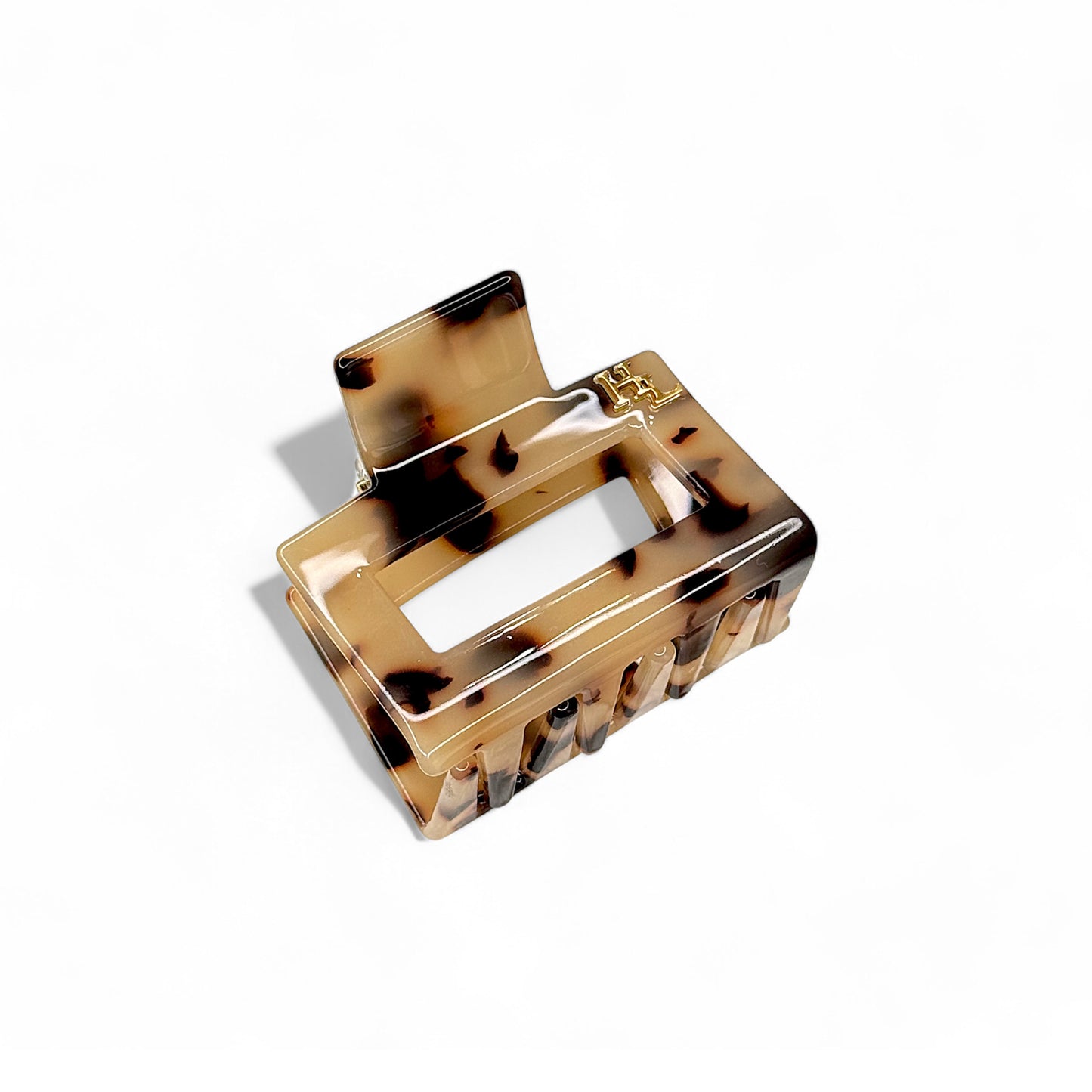 Ecofriendly Acetate Midi Clip - Tortoise