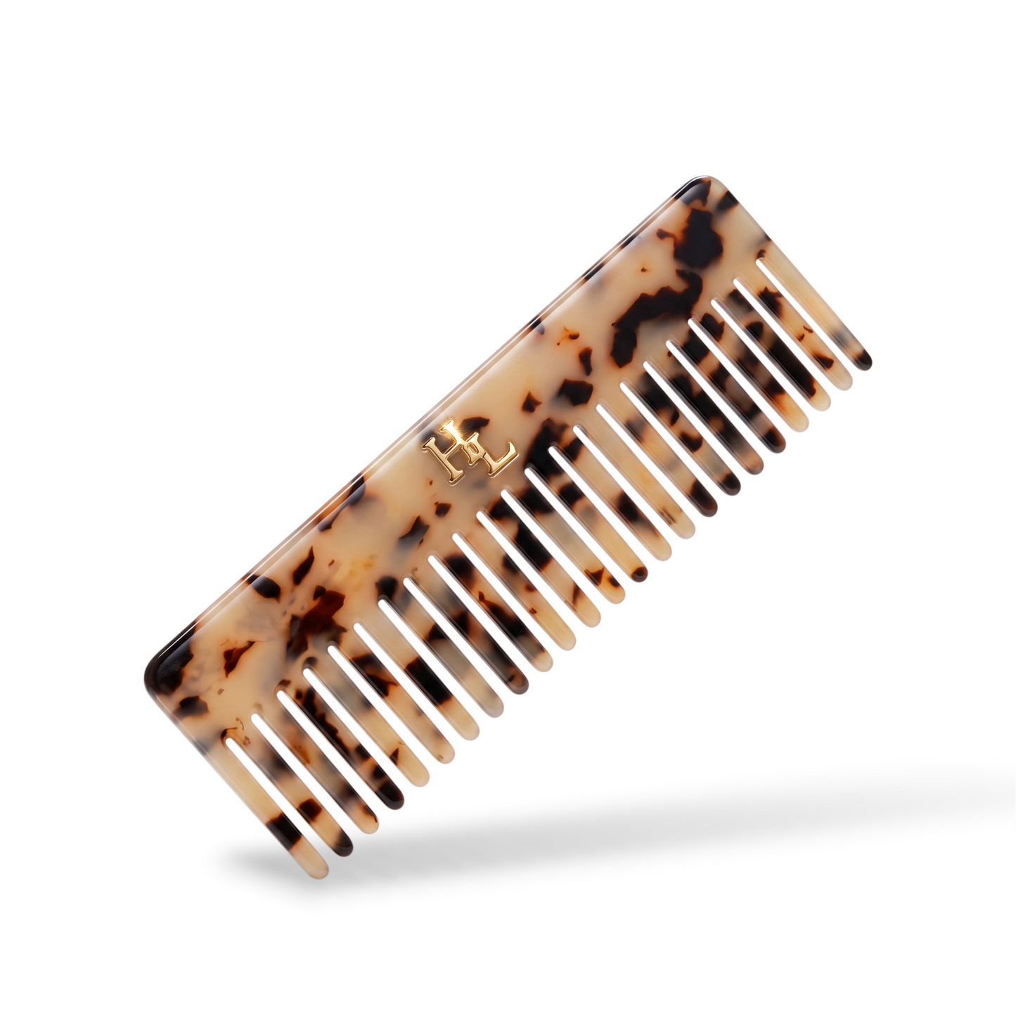 Acetate Detangling Comb - Tortoise Shell