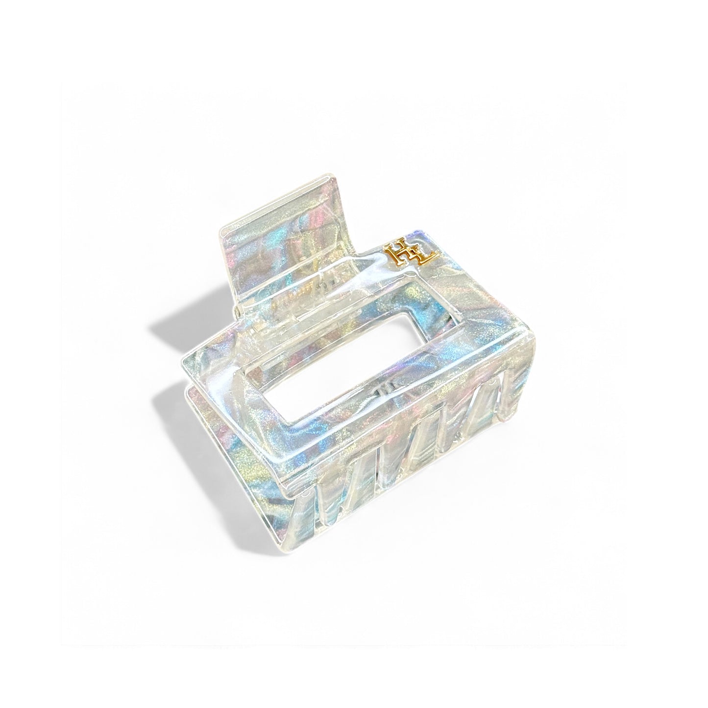 Ecofriendly Acetate Midi Clip - Pearl