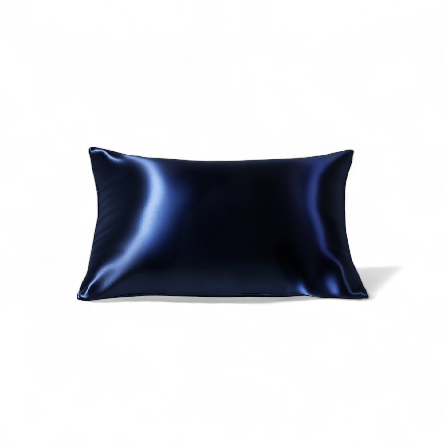 Queen Organic Silk Pillowcase - Blue