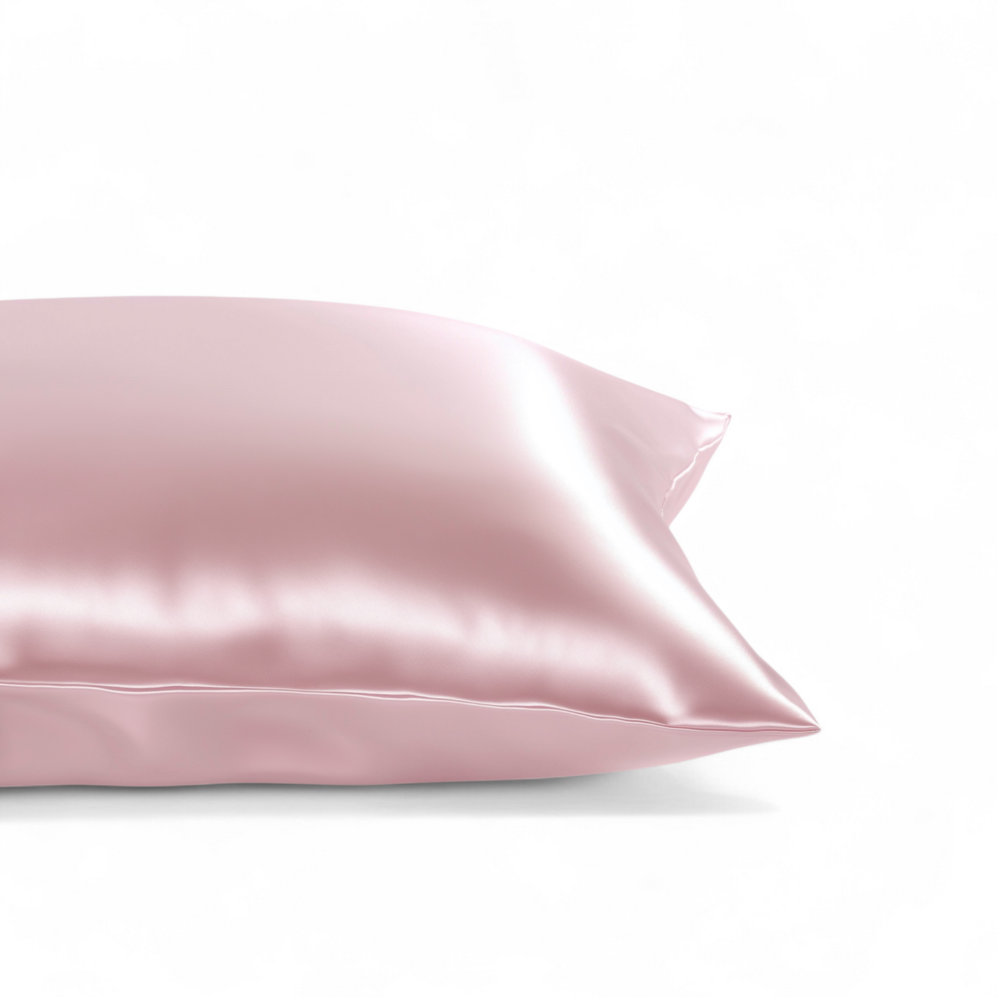 Queen Organic Silk Pillowcase - Pink