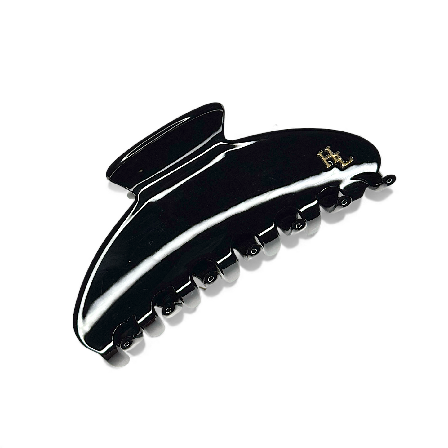 Ecofriendly Acetate Round Claw - Black