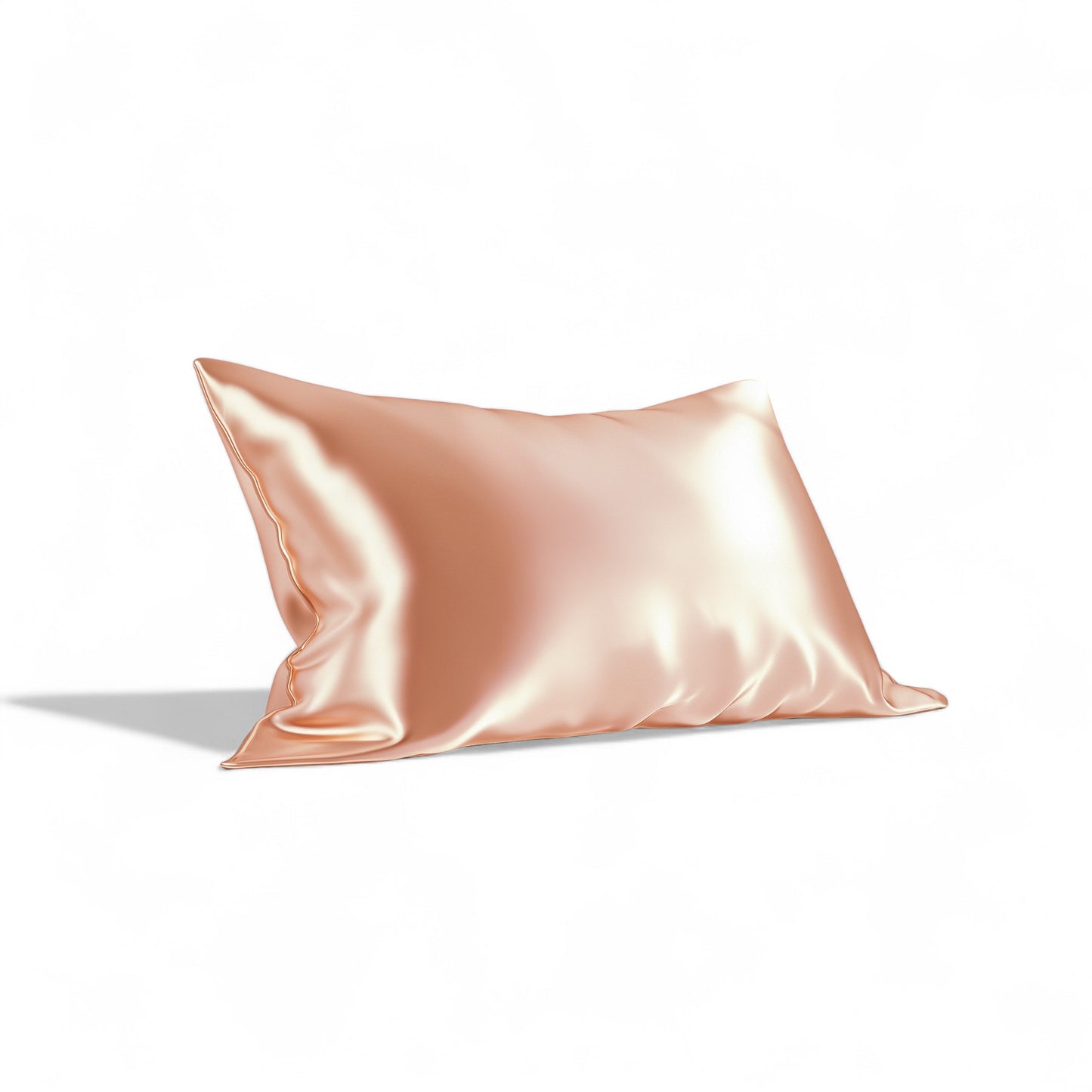 King Organic Silk Pillowcase - Rose Gold