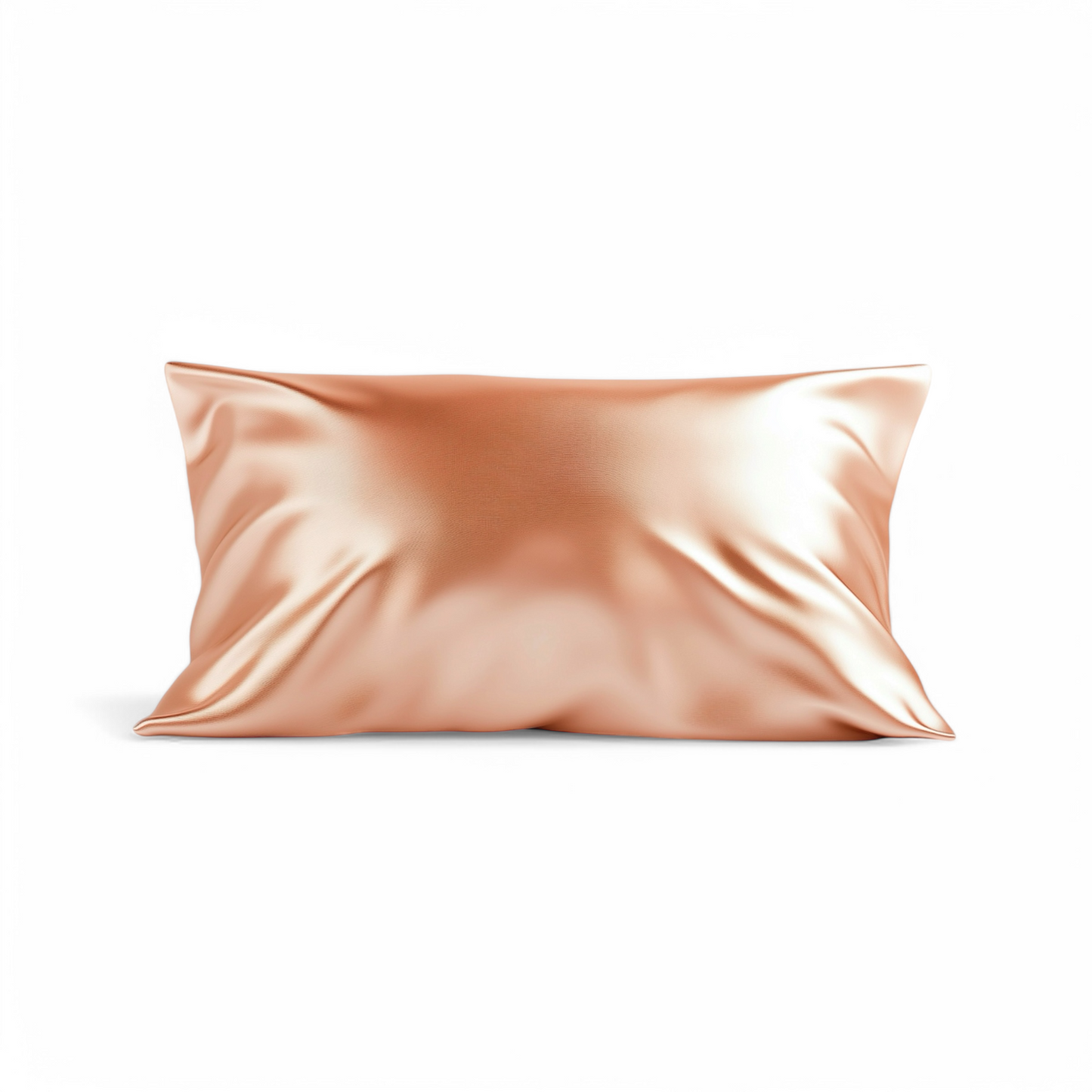 King Organic Silk Pillowcase - Rose Gold