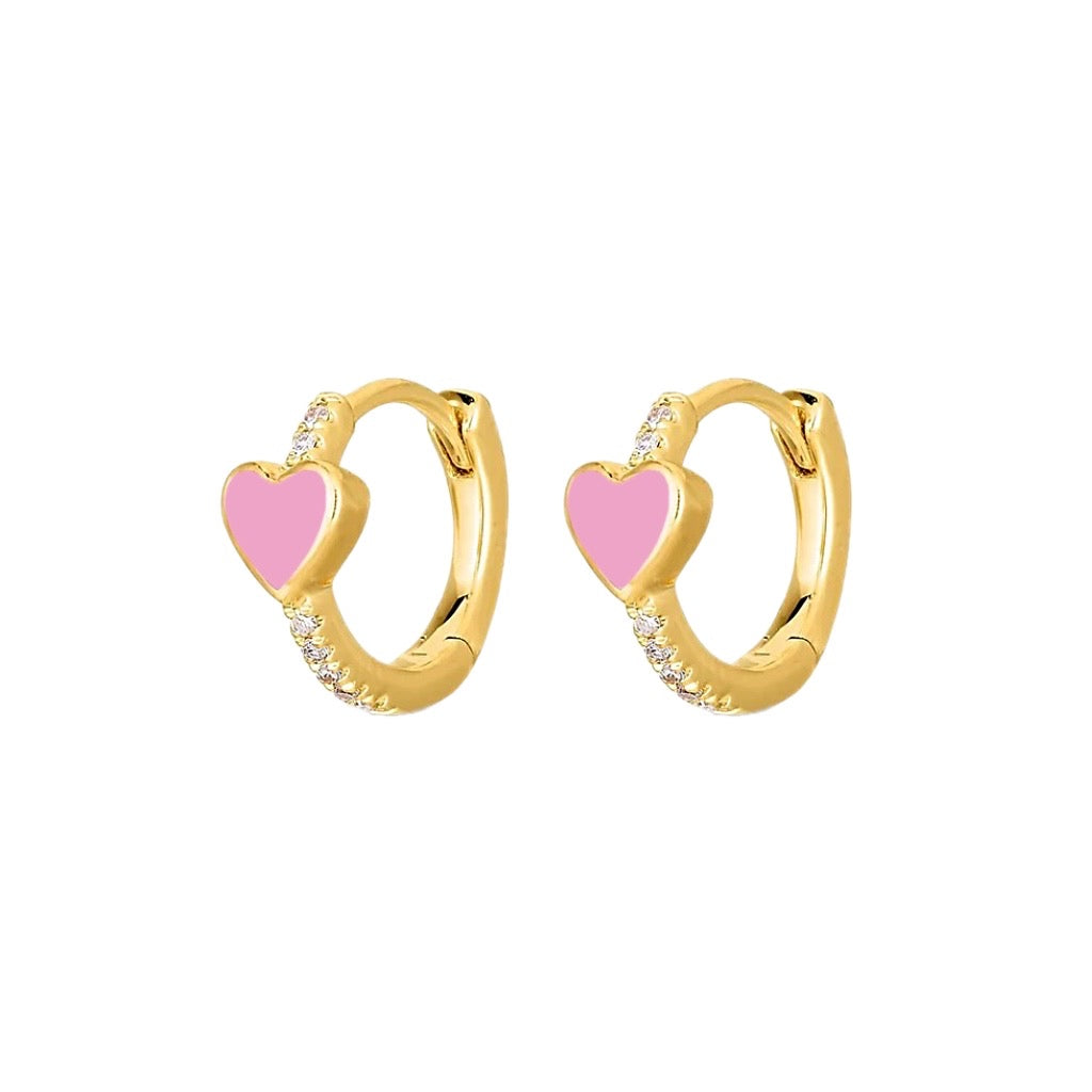 Mini Heart Hoops