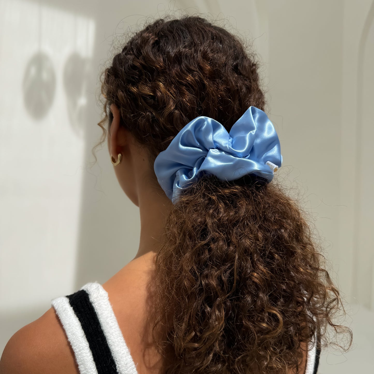 Organic XL Silk Scrunchie - Skyler