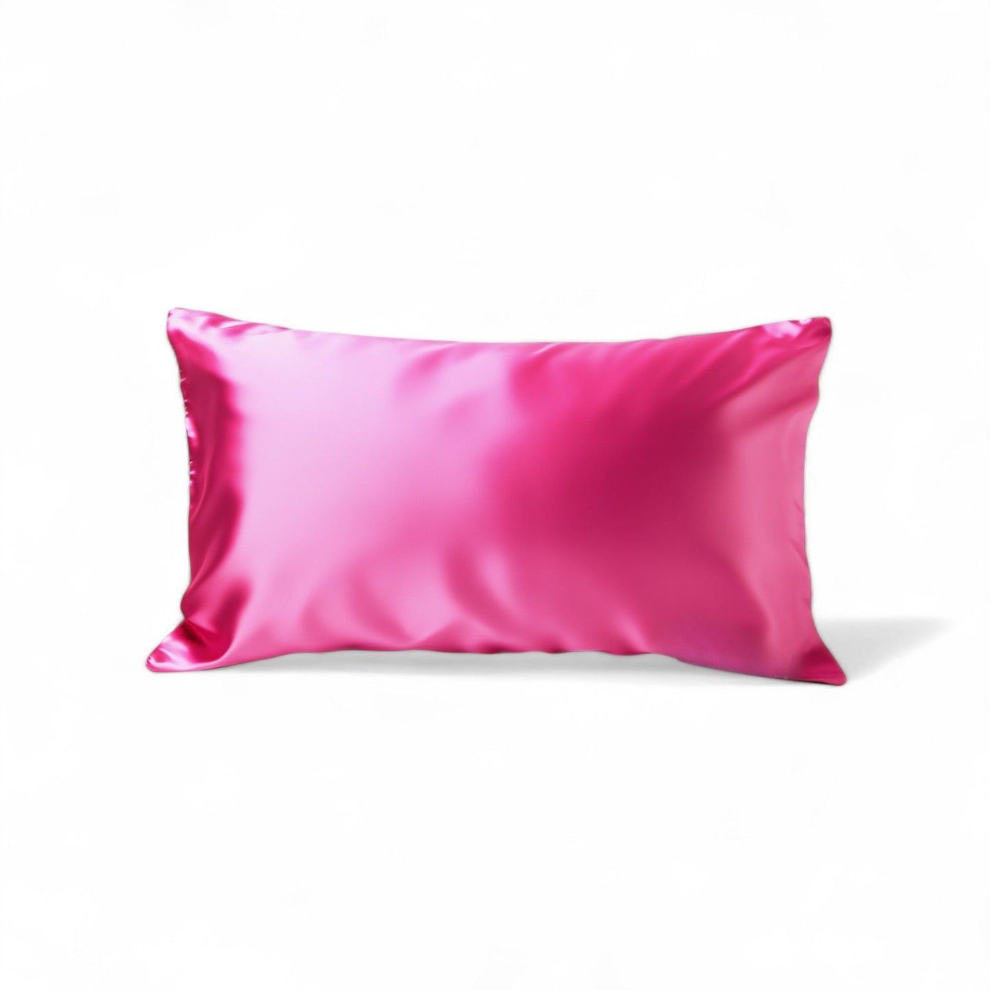 King Organic Silk Pillowcase - Fuchsia