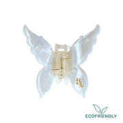 Ecofriendly Acetate Butterfly Claw - Cloud White