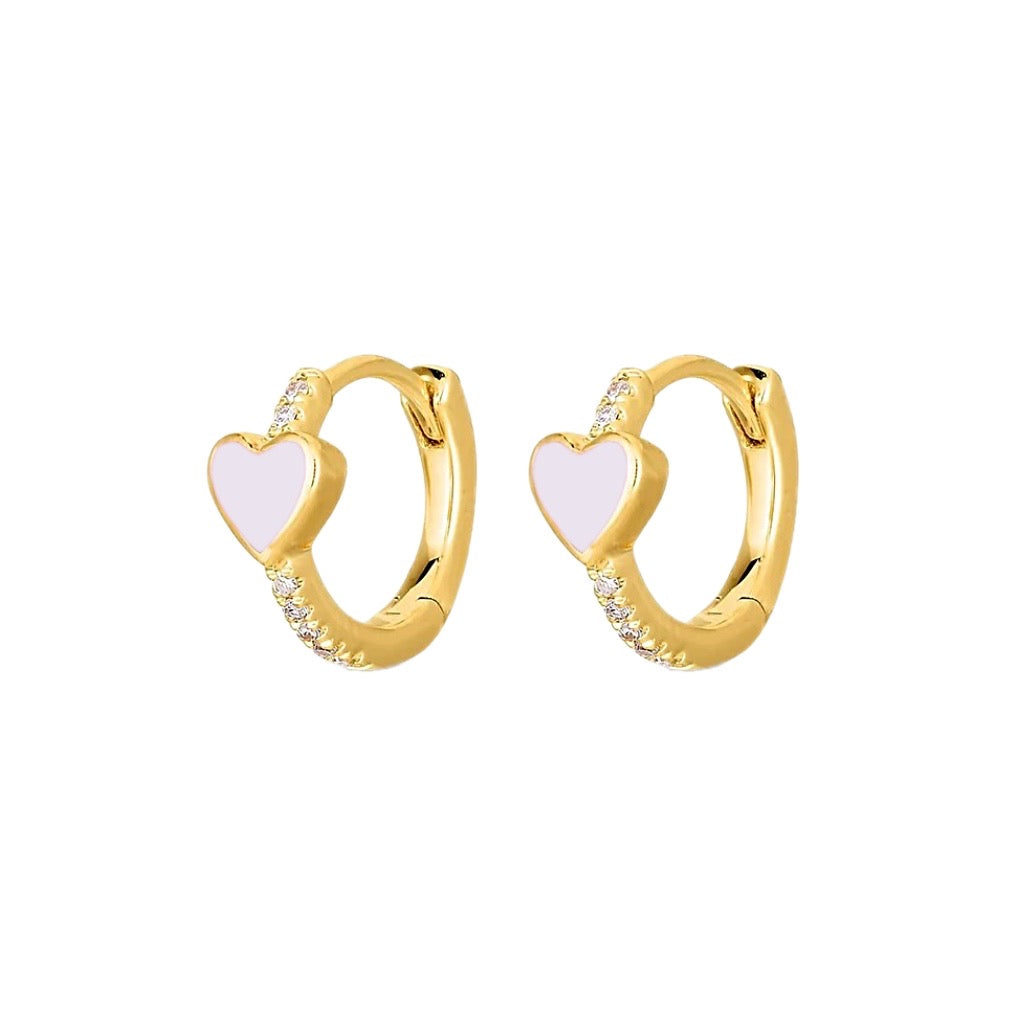 Mini Heart Hoops