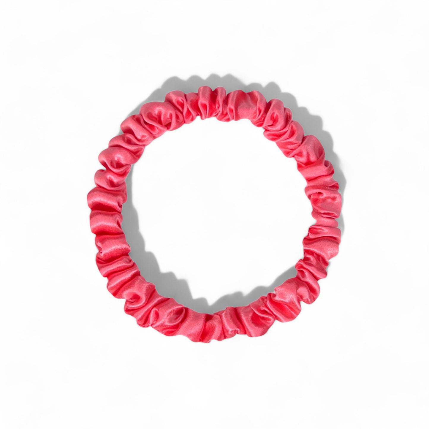 Skinny Silk Scrunchies - Watermelon