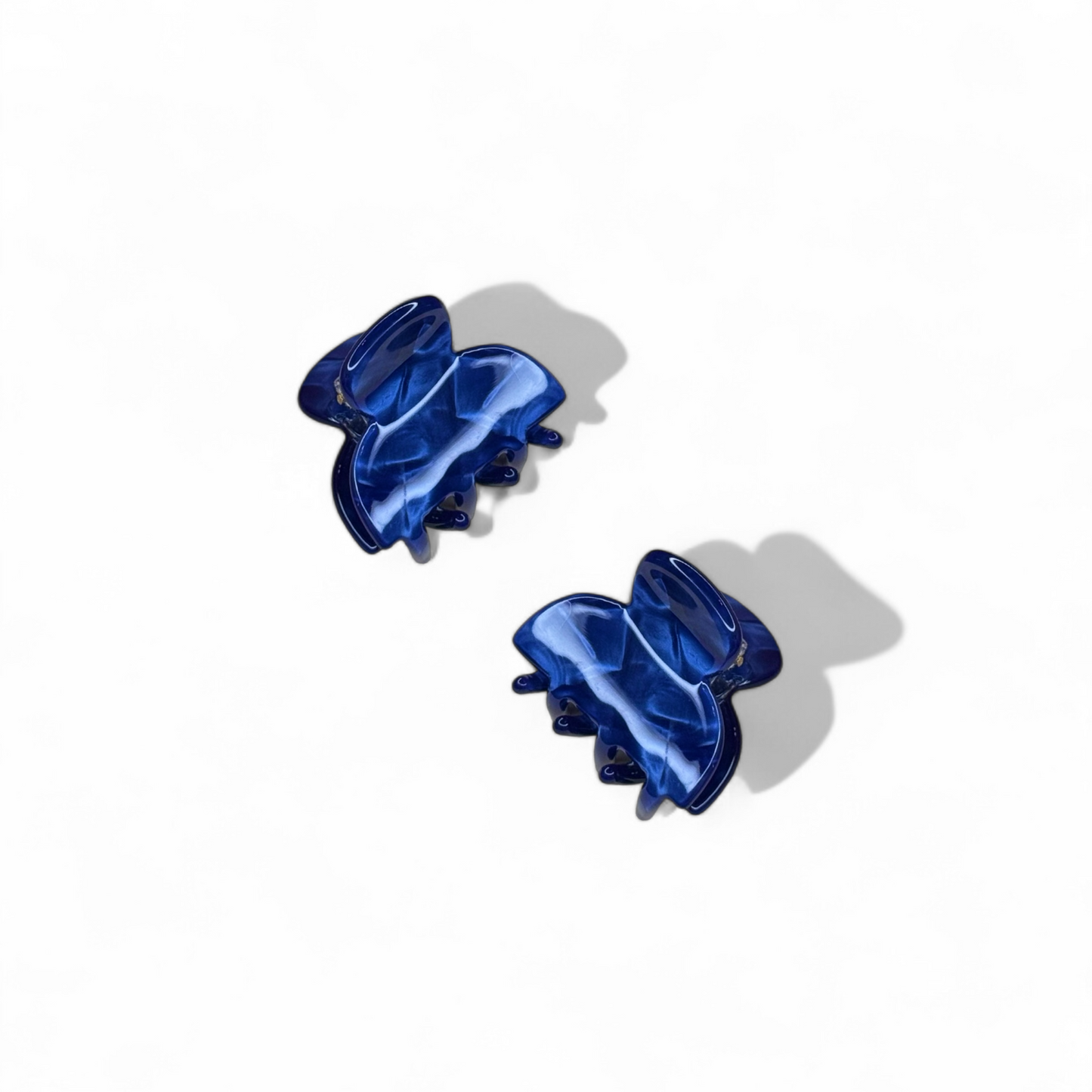 Ecofriendly Acetate 2 Pack Mini Claws - Sapphire