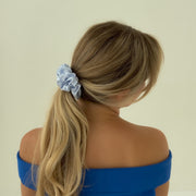 Organic Premium Silk Scrunchie - Halo