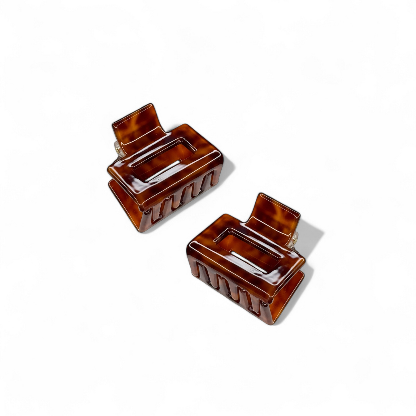 Ecofriendly Acetate 2 Pack Mini Square Claws - Leo