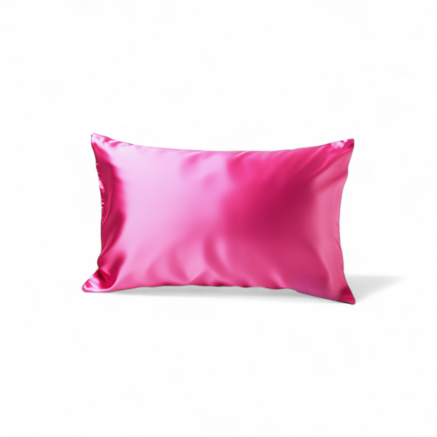 Queen Organic Silk Pillowcase - Fuchsia