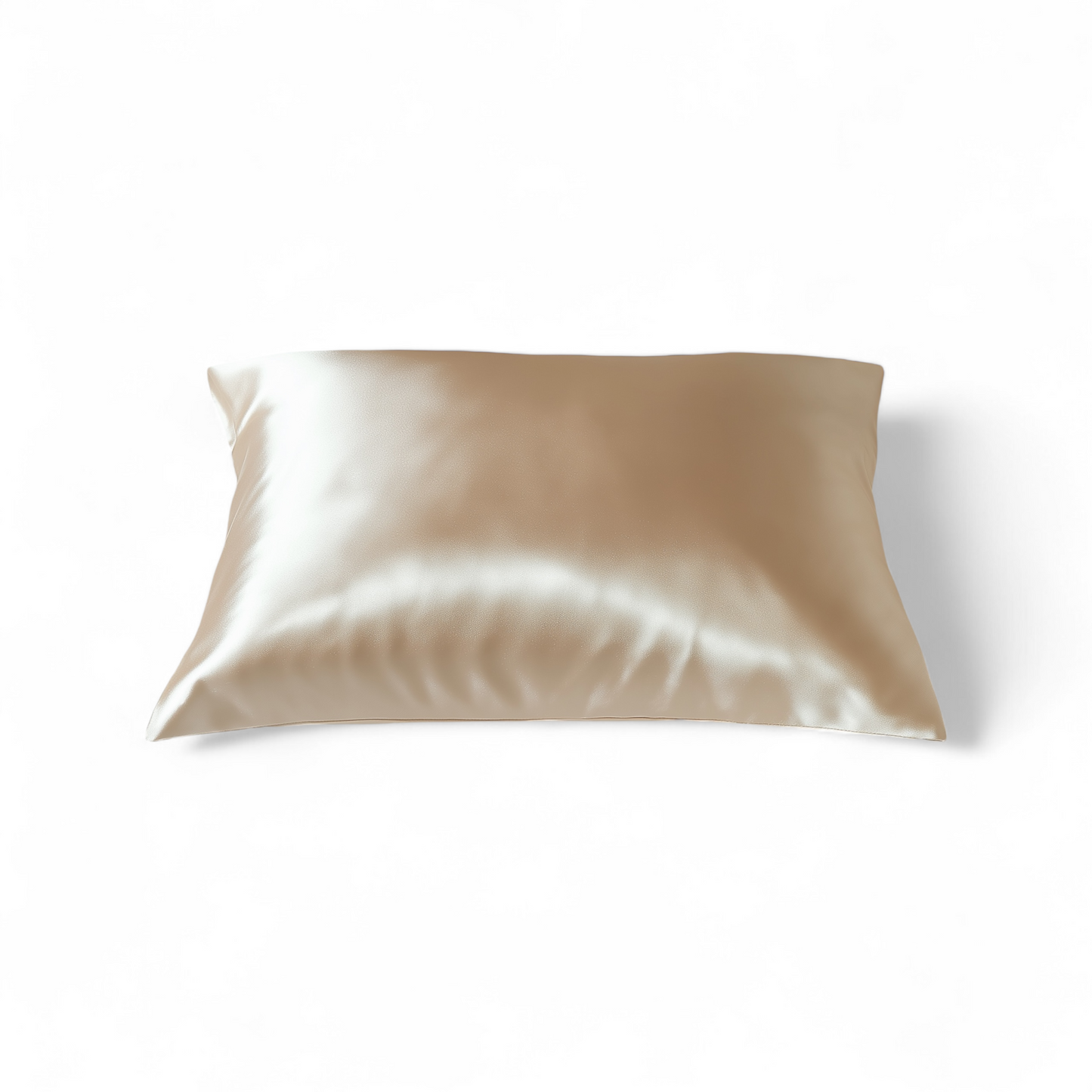 Queen Organic Silk Pillowcase - Champagne